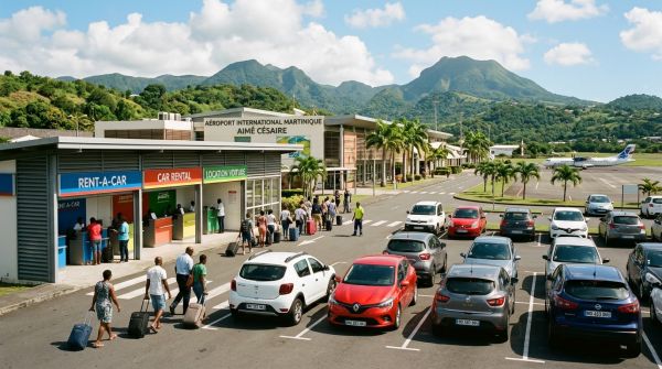Les meilleures options de location de voiture à l'aéroport Martinique