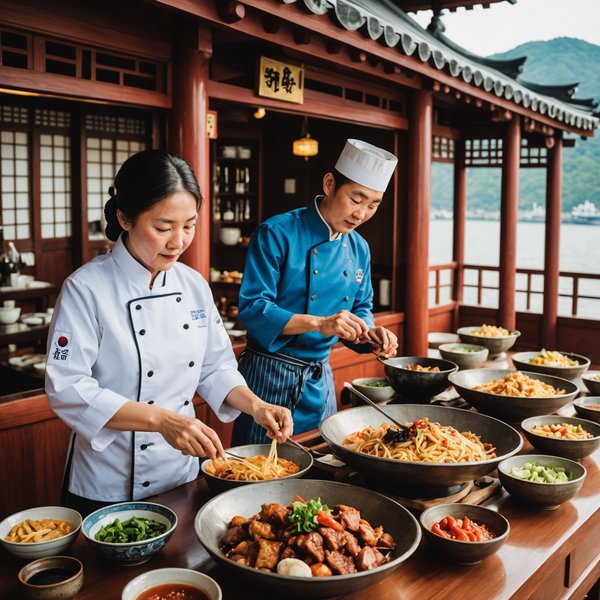 Comment organiser une croisière pour découvrir les traditions culinaires de Corée du Sud?